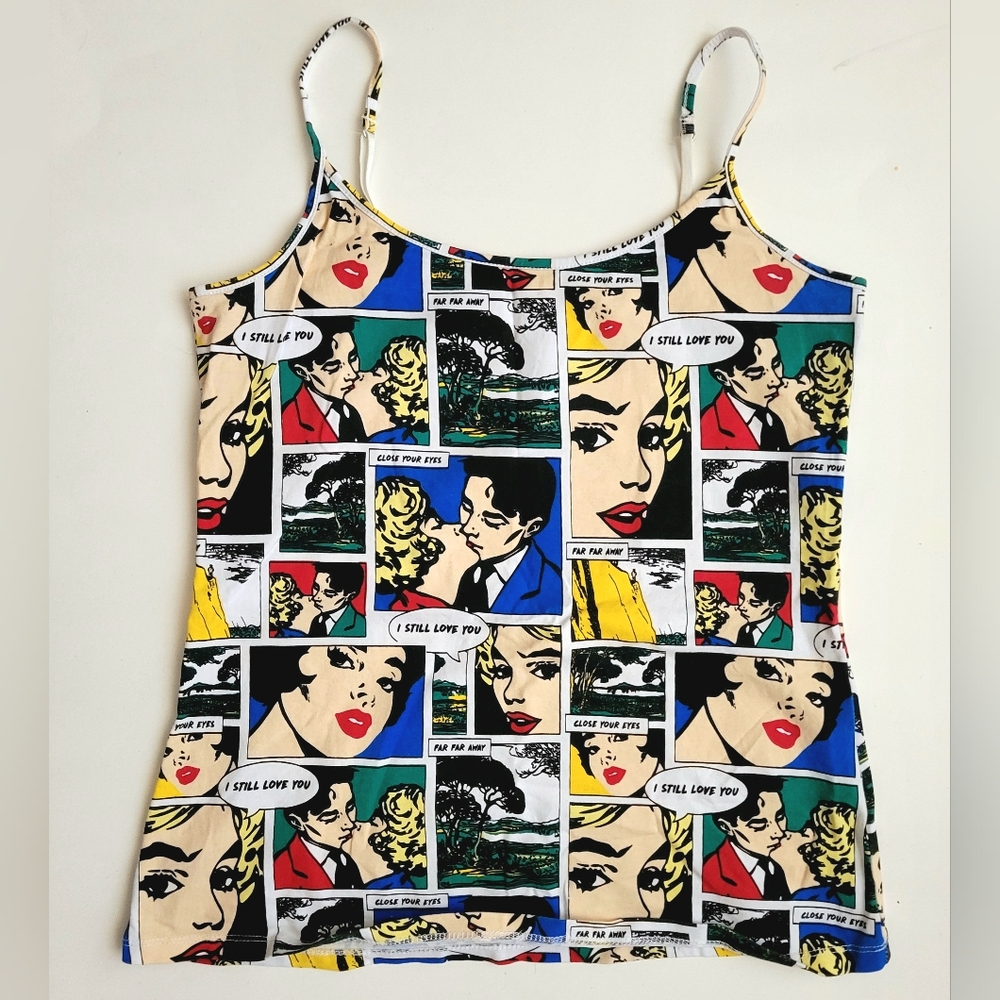 SIMONS TWIK Graphic Tank Top